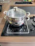 鏗鏘蒸鍋316L加厚多層蒸鍋家用大容量上蒸下煮鍋燉煮湯蒸鍋大肚湯鍋 【316L大肚蒸鍋  防燙手柄】單蒸籠 24cm 曬單實(shí)拍圖