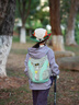 KKN兒童背包4-18歲研學(xué)戶(hù)外登山徒步越野旅行親子雙肩包防水超輕 15L第二代升級綠粉護脊/減負 曬單實(shí)拍圖