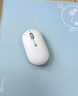 華碩a豆無(wú)線(xiàn)鼠標+鼠標墊套裝 智能DPI按鍵 磁吸上蓋設計 豆叮多彩鼠墊套裝 鼠尾草青 曬單實(shí)拍圖