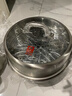 康巴赫304不銹鋼三層蒸鍋蒸籠復底大湯蒸鍋多功能鍋具32cm燃氣灶通用 曬單實(shí)拍圖