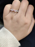 XUPING旭平首飾時(shí)尚氣質(zhì)簡(jiǎn)約甜美百搭蝴蝶結戒指送新年禮物 戒指 6碼（不可調節 曬單實(shí)拍圖