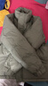 杰遜斯加厚保暖羽絨服男士冬季潮流韓版痞帥立領(lǐng)羽絨外套男裝短款羽絨衣 A343-CF86-綠色 M 建議90-115斤 曬單實(shí)拍圖