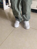 百麗童鞋兒童板鞋小白鞋男女童透氣運動(dòng)鞋春秋校園休閑鞋 白色29碼 曬單實(shí)拍圖
