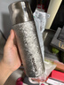 花卜丸純鈦保溫杯高檔燜茶杯便攜送禮物保冷茶水分離泡茶杯純鈦杯子水杯 【內外純鈦】銀色500ml+高檔禮盒 曬單實(shí)拍圖