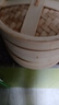 Jidaocook天然竹制蒸籠家用小籠包籠屜 酒店小吃店蒸餃蒸包子饅頭定制刻字 曬單實(shí)拍圖