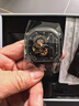 愛(ài)勒 AGELOCER原創(chuàng  )賽車(chē)表小眾時(shí)尚情侶手表一對機械表高檔生日禮物定制禮盒 賽車(chē)表5803J3-5809A10-黑金X純白 曬單實(shí)拍圖