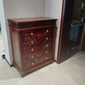 詠月紅木家具 印尼黑酸枝（學(xué)名：闊葉黃檀）實(shí)木中式家具新中式五斗柜儲物柜 五斗柜 曬單實(shí)拍圖