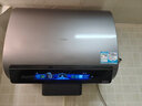 海爾（Haier）熱水器電熱水器BK3/BK5/BK7PLUS 麥浪小藍瓶扁桶儲水式3300W速熱鎂棒免更換家用WIFI一級 纖薄雙膽 60L 3500W 巨能洗BK7/3D-MAX瞬熱 曬單實(shí)拍圖