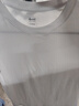 霞湖世家【秋上新】蘭精莫代爾液氨棉長(cháng)袖T恤男20247A抑菌圓領(lǐng)D107A 曬單實(shí)拍圖