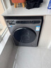 海爾（Haier）超薄滾筒洗衣機全自動(dòng)10公斤變頻1.1洗凈比六維減震3D仿生內筒自潔巴氏除菌螨雙噴淋智能預約童鎖 蒸汽除菌+智慧洗+頑漬洗+雙渦漩自清潔 洗烘一體 曬單實(shí)拍圖
