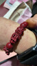 易水閣朱砂雙貔貅手串男款女士戴正品高含量紫金砂本命年護身佛珠手鏈 12mm雙貔貅紫金砂手串【12顆】 曬單實(shí)拍圖