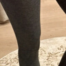 拾襪記灰色羊毛打底褲襪女秋冬壓力顯瘦豎紋加絨加厚連褲襪2025新款爆款 曬單實(shí)拍圖