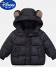G.duck新國標2024新款兒童羽絨服男女童短款棉襖小童寶寶卡通保暖外套冬 黑色 110cm 建議身高100-110CM左右 曬單實(shí)拍圖