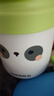 beedoll蓓兜兒童水杯牛奶杯幼兒園吸管杯水杯兒童3-6歲不銹鋼直飲杯 綠 曬單實(shí)拍圖