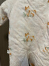 貝瑞加（Babyprints）新生兒連體衣秋冬夾棉保暖嬰兒衣服加厚哈衣初生寶寶爬服  狐貍52 曬單實(shí)拍圖