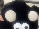 曇蓓漫嬰兒帽子秋冬季新生兒寶寶包頭帽小月齡護耳帽加厚加絨保暖可愛(ài)帽 嬰兒冬季帽子【大眼球黑色】 （建議6-30個(gè)月）頭圍44-50cm 曬單實(shí)拍圖