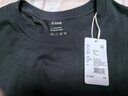 京舒棉京東自有品牌棉·男士純棉長(cháng)袖T恤青少年抗菌軟棉棉打底衫 黑色 L 曬單實(shí)拍圖