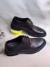 公羊男士高端商務(wù)休閑黑色正裝皮鞋2025新款頭層牛皮軟底舒適男鞋 黑色98907 標準皮鞋碼 42 曬單實(shí)拍圖