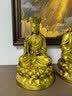 天祥緣 黃銅娑婆三圣佛像擺件觀音地藏王菩薩釋迦牟尼佛銅像家用大號 26號娑婆三圣一套 曬單實拍圖