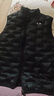 UNDER ARMOUR【熱力羽絨】男女童輕薄羽絨服馬甲秋冬保暖兒童背心244105170 黑色 170 曬單實(shí)拍圖