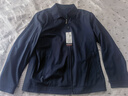 柒牌柒牌男士夾克桑蠶絲春秋季中年爸爸裝商務(wù)休閑行政翻領(lǐng)免燙外套 深藍翻領(lǐng) XL 180/96A 曬單實(shí)拍圖
