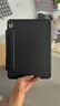 zoyu iPad Air7保護套pro保護殼11代10適用蘋(píng)果air6平板5磁吸2025雙面夾k折mini7散熱邊框12.9拆分筆袋 黑色 2025/2024年款Air7/6【11英寸】 曬單實(shí)拍圖
