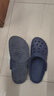 CROCS卡駱馳貝雅洞洞鞋沙灘鞋|10126 深藍-410 43(270mm) 曬單實(shí)拍圖