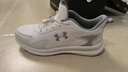 Under Armour童鞋兒童舒適跑鞋男女休閑透氣耐磨運動(dòng)童鞋舒適小白鞋 白色 40 曬單實(shí)拍圖