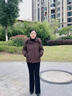 度特朗（duteLanG）50多歲媽媽秋冬外套大碼小個(gè)子冬季棉襖加厚中老年人羽絨棉服女款 咖色 XL 【建議110斤以下】 曬單實(shí)拍圖