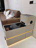 雪束新款2025落地沙發(fā)旁邊的側邊柜輕奢高級感實(shí)木智能客廳小邊幾儲物 奶油色 公牛插座聲控燈無(wú)線(xiàn)充電USB藍牙音響密碼鎖 【40cm寬100cm深】-側開(kāi)方向備注或聯(lián)系客服 曬單實(shí)拍圖