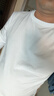 京舒棉京東自有品牌棉·男士純棉長(cháng)袖T恤青少年抗菌軟棉棉打底衫 白色 XL 曬單實(shí)拍圖