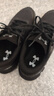 安德瑪（Under Armour）秋冬HOVR Phantom 24/7男子運動(dòng)休閑鞋3028443黑色001 41 曬單實(shí)拍圖