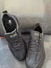 海瀾之家（HLA）男鞋冬季2025新款運動(dòng)休閑鞋防水跑步鞋防滑軟底休閑皮鞋子男 黑色 42 曬單實(shí)拍圖