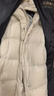 美力城暖天鵝泡芙羽絨服中長(cháng)款女高端90鵝絨加厚外套保暖157 白色 S （95-110斤） 曬單實(shí)拍圖