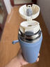子彈頭保溫杯316不銹鋼500ML高顏值男女實(shí)用便攜禮品定制LOGO水杯 藍色（刻字定制聯(lián)系客服） 500ml 曬單實(shí)拍圖