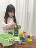 RICH YOUR HOME德國品質(zhì)積木大顆粒積木兒童拼裝玩具寶寶男女孩子0到3歲 收納桶308件套大顆粒積木 曬單實(shí)拍圖