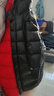 高梵黑金兒童鵝絨服4.0童裝羽絨服官方旗艦加長(cháng)款男女童親子羽絨外套 黑色-亮面 160 曬單實(shí)拍圖