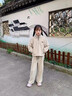 女童加厚套裝2025新款冬裝兒童秋冬衛衣大童女裝運動(dòng)童裝女孩衣服 卡其色套裝 升級重磅品質(zhì) 170 曬單實(shí)拍圖