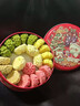 黃油小花曲奇餅干零食點(diǎn)心禮袋可可味新年下午茶糕點(diǎn)年貨無(wú)添加 小花曲奇270g*1罐【送禮袋】 曬單實(shí)拍圖
