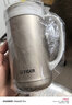虎牌（TIGER）不銹鋼茶濾網(wǎng)辦公保溫保冷茶水杯CWM-A050-NN香檳金500ml 曬單實(shí)拍圖
