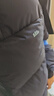 蕉下（beneunder）男士拒水羽絨服保暖戶(hù)外防風(fēng)防水可機洗連帽外套HD111漫暮黑XL 曬單實(shí)拍圖