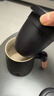 京東京造茶杯便攜式黑陶茶泡茶壺茶杯功夫茶具辦公杯隨身茶壺容量400ml 曬單實(shí)拍圖