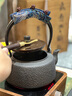 唐速日本鐵壺鑄鐵家用燒水煮茶壺純手工進(jìn)口無(wú)涂層砂鐵壺日式鐵茶壺 鐵壺單壺 曬單實(shí)拍圖