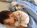 貝肽斯嬰兒睡袋暖姜恒溫兒童一體睡袋嬰幼兒防踢被睡衣秋冬中厚 萌兔M 曬單實(shí)拍圖