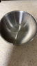 雙立人（ZWILLING）316食品級不銹鋼和面盆洗菜打蛋盆家用廚房涼拌沙拉料理盆直邊盆 316加深加厚16cm 曬單實(shí)拍圖