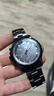 特雷格（0.01）手表正品全自動(dòng)非機械石英名表商務(wù)高級感夜光防水時(shí)尚男 黑鋼黑面 曬單實(shí)拍圖