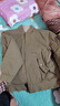 馬登工裝 美式復古雙面穿MA1飛行員夾克棉服夾棉棒球服上衣外套男春季 A面軍綠/B面卡其 2XL 曬單實(shí)拍圖