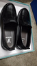 意爾康男鞋商務(wù)休閑鞋一腳蹬爸爸駕車(chē)鞋生活單鞋 56921W黑色40 曬單實(shí)拍圖