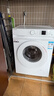 東芝（TOSHIBA）小白桃滾筒洗衣機全自動(dòng)家用 7公斤洗衣機小型 白色超薄自由嵌 變頻電機 巨浪洗 一級能效DG-7T11B 曬單實(shí)拍圖