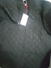 皮爾卡丹（pierre cardin）時(shí)尚菱形格連帽輕薄棉服女秋冬大碼胖mm寬松百搭夾棉棉衣外套棉襖 黑色 XL【建議140-180斤】 曬單實(shí)拍圖